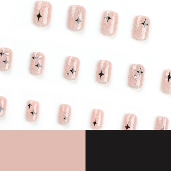 12 Sizes-24 Pcs Press On Nails JP2760