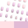 12 Sizes-24 Pcs Press On Nails JP2907