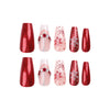 12 Sizes-24 Pcs Press On Nails JP2681