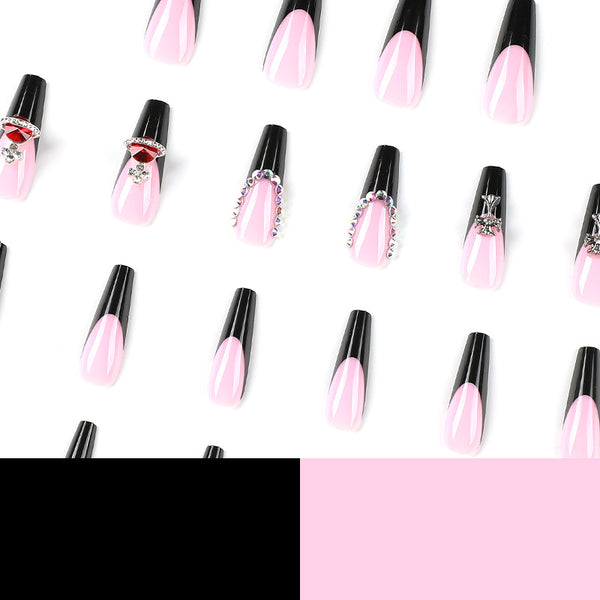 12 Sizes-24 Pcs Press On Nails JP2448