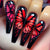 12 Sizes-24 Pcs Press On Nails Y753