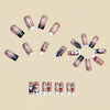 12 Sizes-24 Pcs Press On Nails Y1196