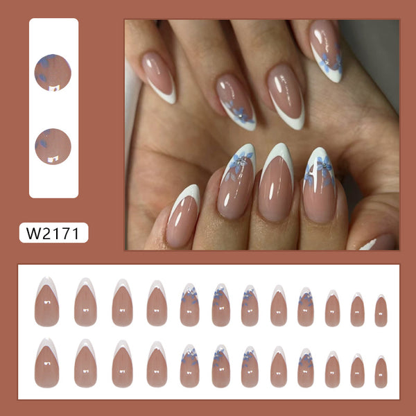 12 Sizes-24 Pcs Press On Nails W2171