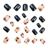 12 Sizes-24 Pcs Press On Nails Y142
