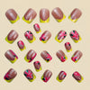 12 Sizes-24 Pcs Press On Nails Y1229