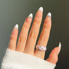 12 Sizes-24 Pcs Press On Nails JP1465