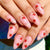 12 Sizes-24 Pcs Press On Nails C1926