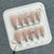 12 Sizes-24 Pcs Press On Nails SP168