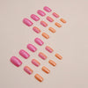 12 Sizes-24 Pcs Press On Nails W1261
