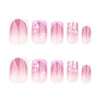 12 Sizes-24 Pcs Press On Nails JP3750