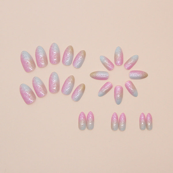 12 Sizes-24 Pcs Press On Nails W1675