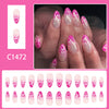 12 Sizes-24 Pcs Press On Nails C1472
