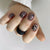 12 Sizes-24 Pcs Press On Nails W1053