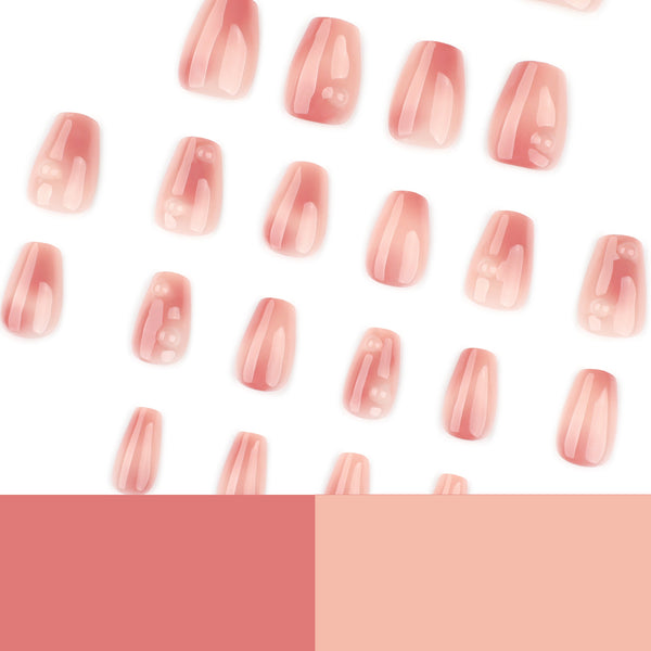 12 Sizes-24 Pcs Press On Nails JP4099