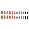 12 Sizes-24 Pcs Press On Nails W1457