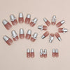 12 Sizes-24 Pcs Press On Nails Z807