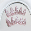 12 Sizes-24 Pcs Press On Nails Z1082