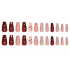 12 Sizes-24 Pcs Press On Nails W1702