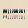 12 Sizes-24 Pcs Press On Nails Y1559