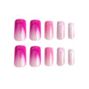 12 Sizes-24 Pcs Press On Nails JP2737