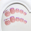12 Sizes-24 Pcs Press On Nails F176