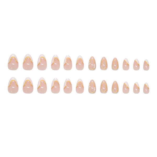 12 Sizes-24 PcsPress On Nails Z1168