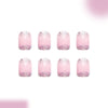 12 Sizes-24 Pcs Press On Nails C1246