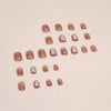 12 Sizes-24 Pcs Press On Nails R830