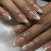 12 Sizes-24 Pcs Press On Nails JP3726