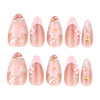 12 Sizes-24 Pcs Press On Nails JP3860