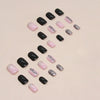 12 Sizes-24 Pcs Press On Nails W637