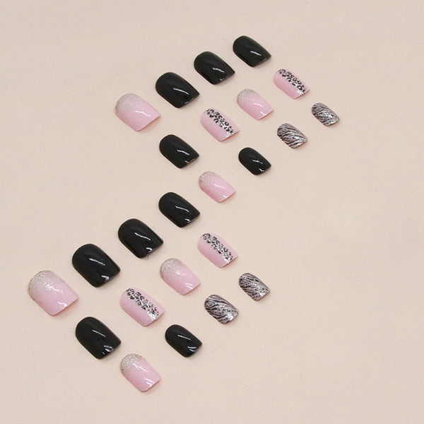 12 Sizes-24 Pcs Press On Nails W637