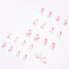 12 Sizes-24 Pcs Press On Nails JP1077