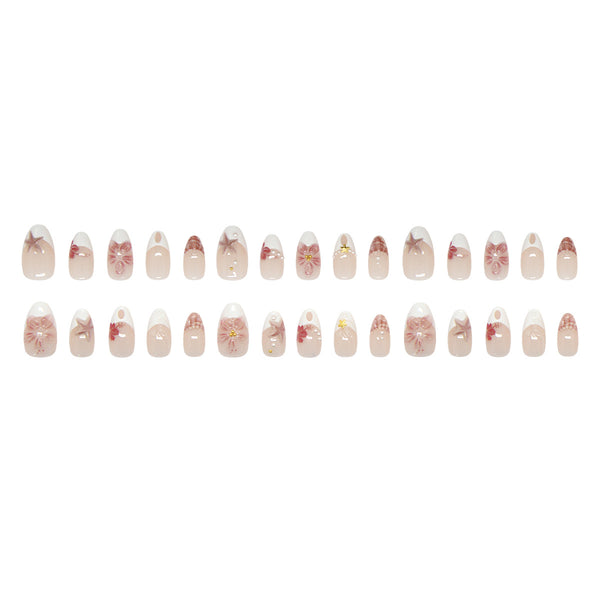 30 Pcs Press On Nails Z1331