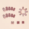 12 Sizes-24 Pcs Press On Nails W1504