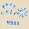 12 Sizes-24 Pcs Press On Nails Y921