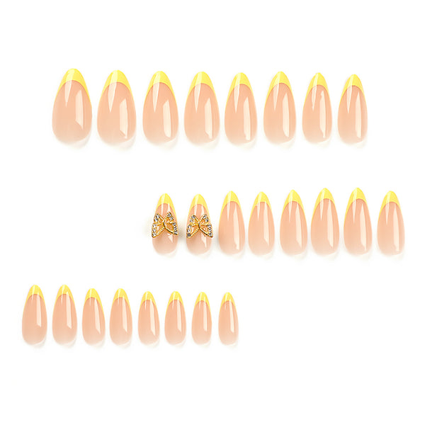 12 Sizes-24 Pcs Press On Nails JP2846