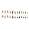 12 Sizes-24 Pcs Press On Nails W774