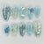 30 Pcs Press On Nails Z1256