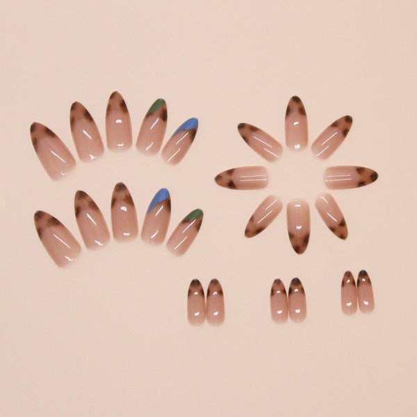 12 Sizes-24 Pcs Press On Nails W1658