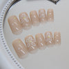 12 Sizes-24 Pcs Press On Nails R865