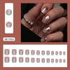 12 Sizes-24 Pcs Press On Nails W1960