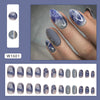 12 Sizes-24 Pcs Press On Nails W1601