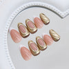12 Sizes-24 Pcs Press On Nails W2036