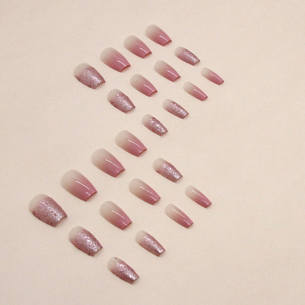 12 Sizes-24 Pcs Press On Nails W1217