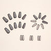 12 Sizes-24 Pcs Press On Nails W333