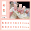 12 Sizes-24 Pcs Press On Nails R521