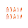 12 Sizes-24 Pcs Press On Nails JP1779