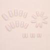 12 Sizes-24 Pcs Press On Nails CF048
