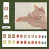 12 Sizes-24 PcsPress On Nails R960